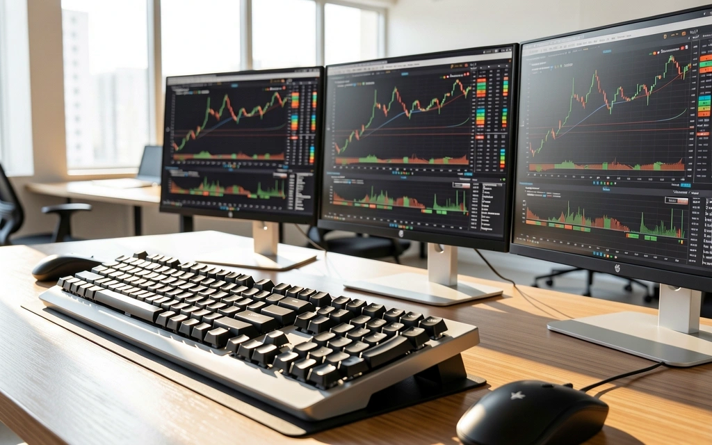 Ambiente de análise técnica na Taravia Digital